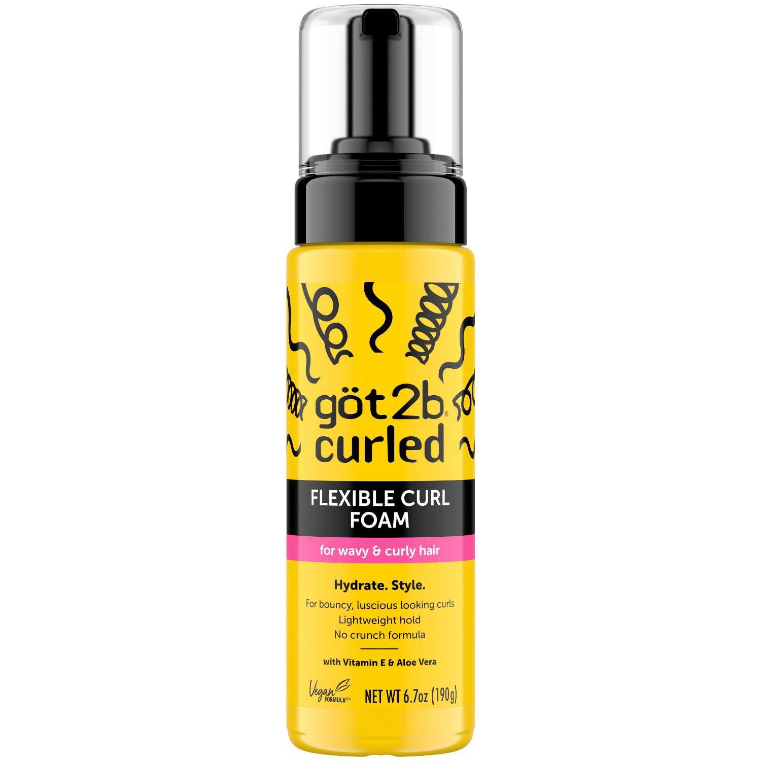 GOT 2 B CURLED FLEXIBLE CURL FOAM 6.7 OZ
