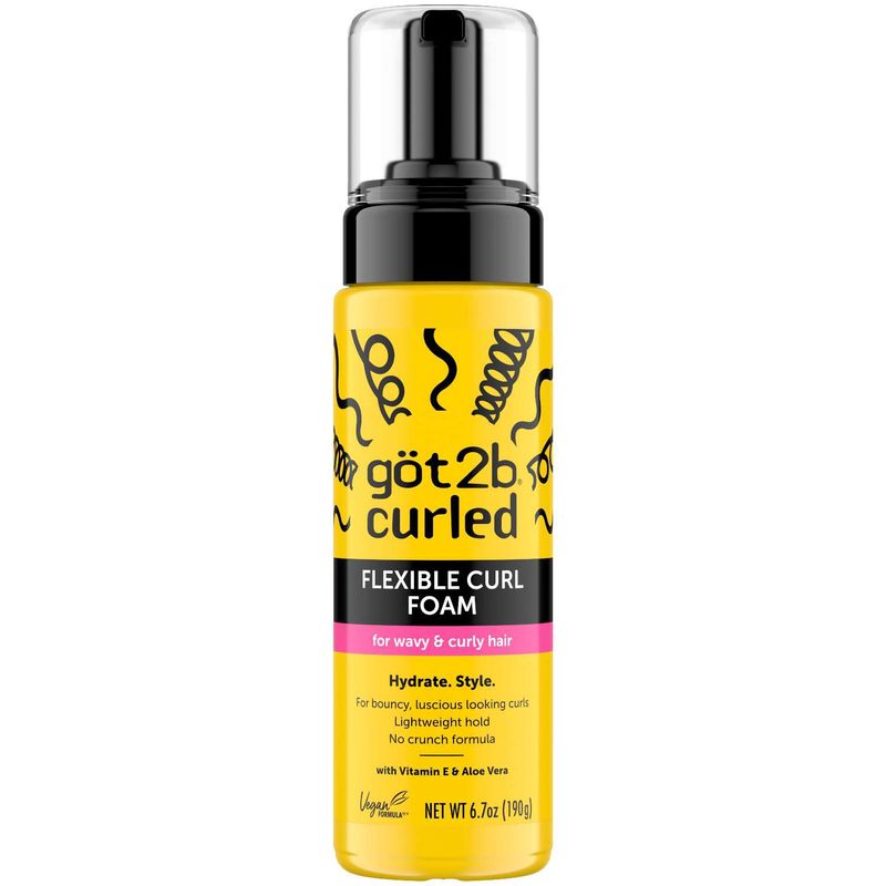 GOT 2 B CURLED FLEXIBLE CURL FOAM 6.7 OZ