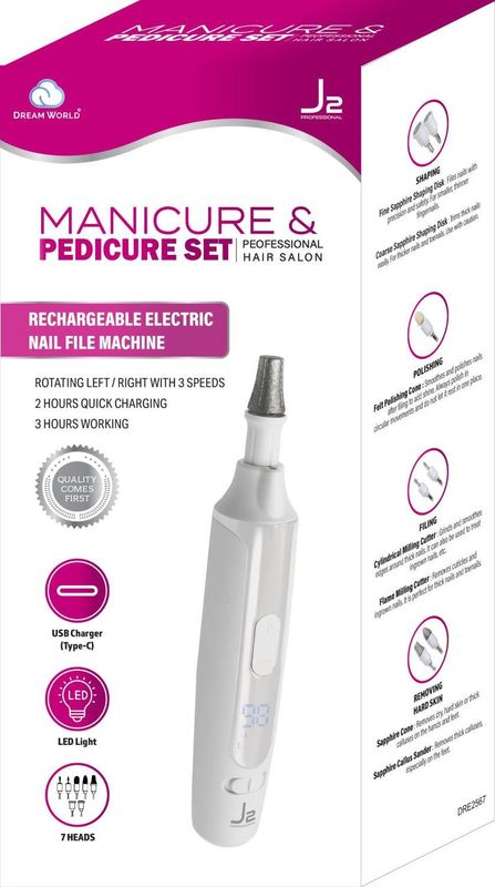 J2 MANICURE AND PEDICURE DRILL
