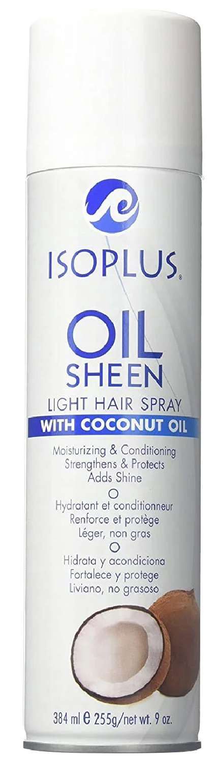 ISOPLUS COCONUT OIL LIGHT OIL SHEEN 9 OZ