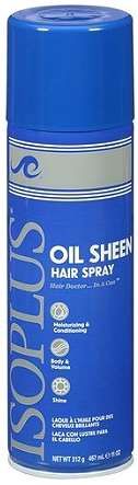 ISOPLUS OIL SHEEN PROTECTIVE HAIR SPRAY 11 OZ