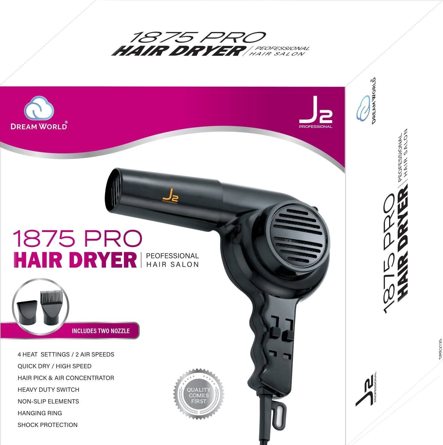 J2 H/T DRYER PRO 1875W