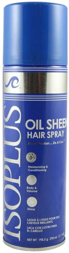 ISOPLUS OIL SHEEN PROTECTIVE HAIR SPRAY 7 OZ
