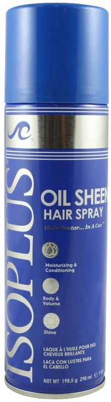 ISOPLUS OIL SHEEN PROTECTIVE HAIR SPRAY 7 OZ