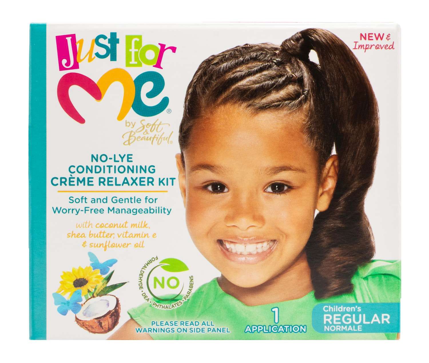 JUST FOR ME NO-LYE RELAXER [REGULAR] KIT