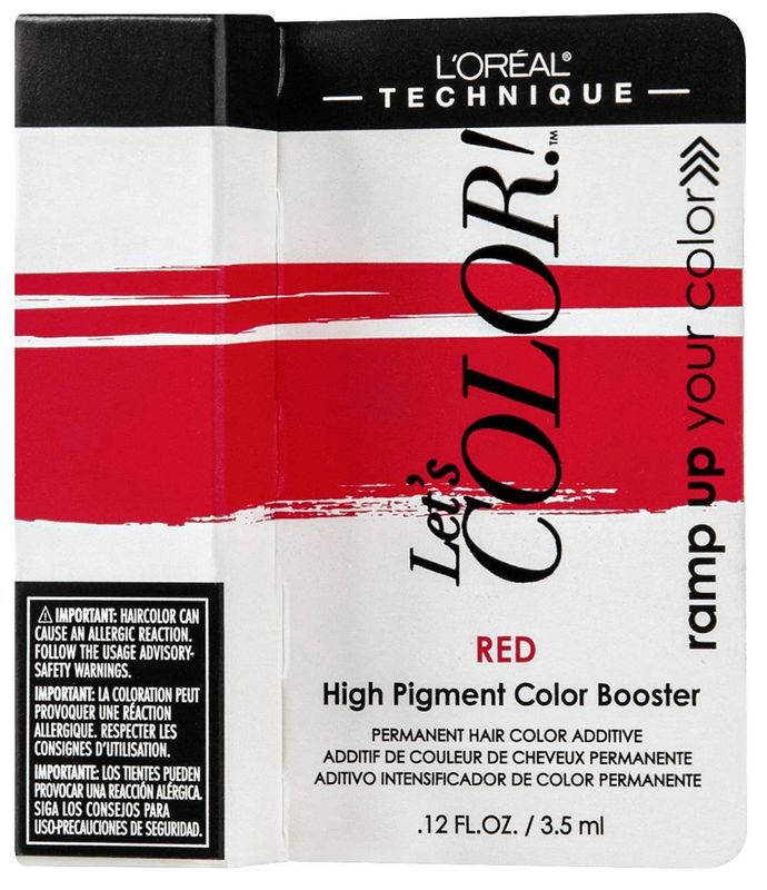 LET'S COLOR BOOSTER RED 0.12 OZ