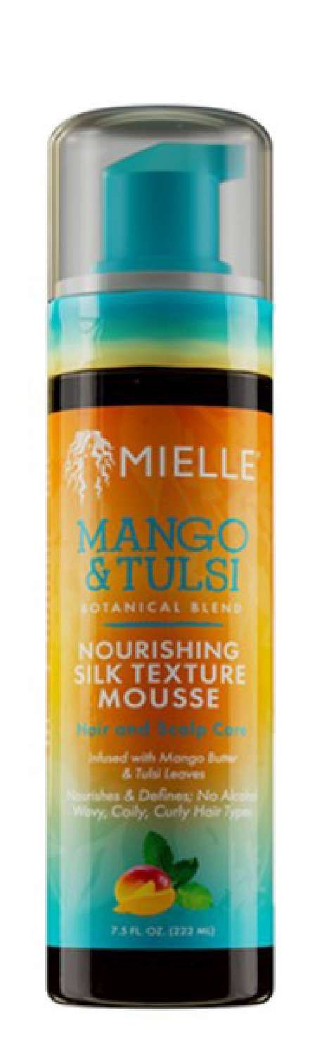 MIELLE MANGO TULSI TEXTURE MOUSSE 7.5 OZ