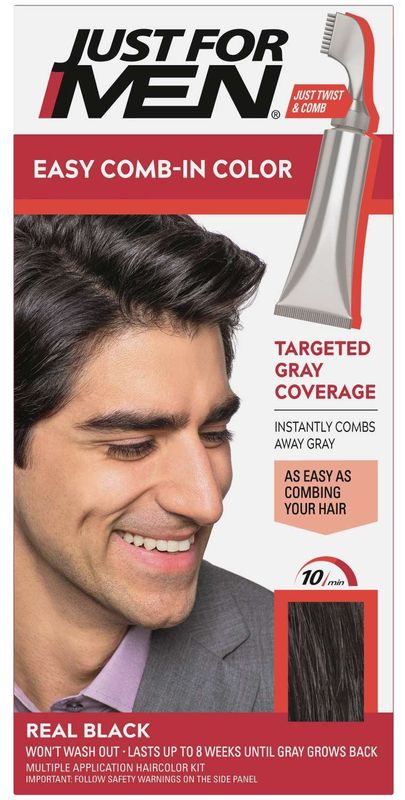 JFMEN EASY COMB-IN COLOR A-55 REAL BLACK KIT