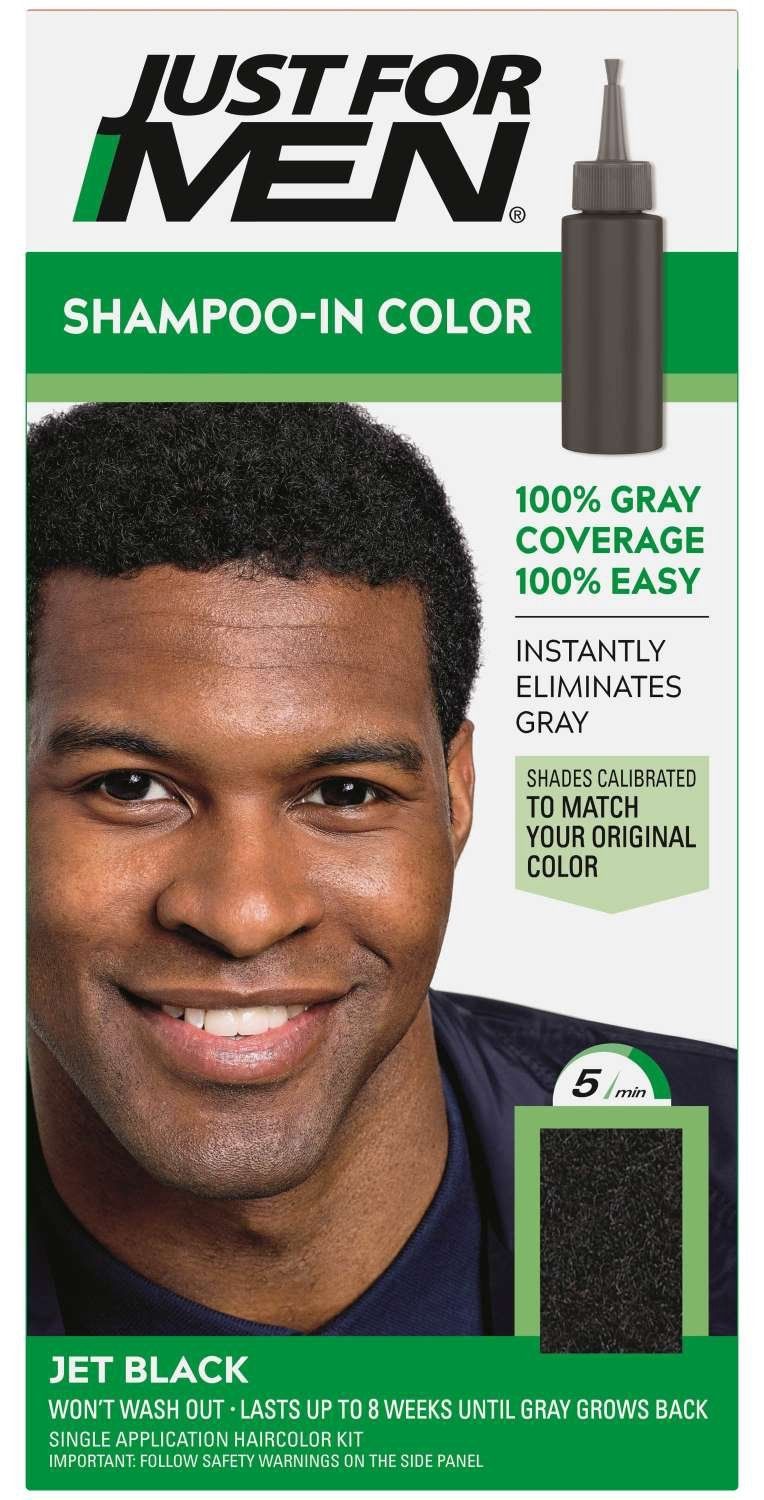 JFMEN HAIR COLOR H-60 JET BLACK KIT