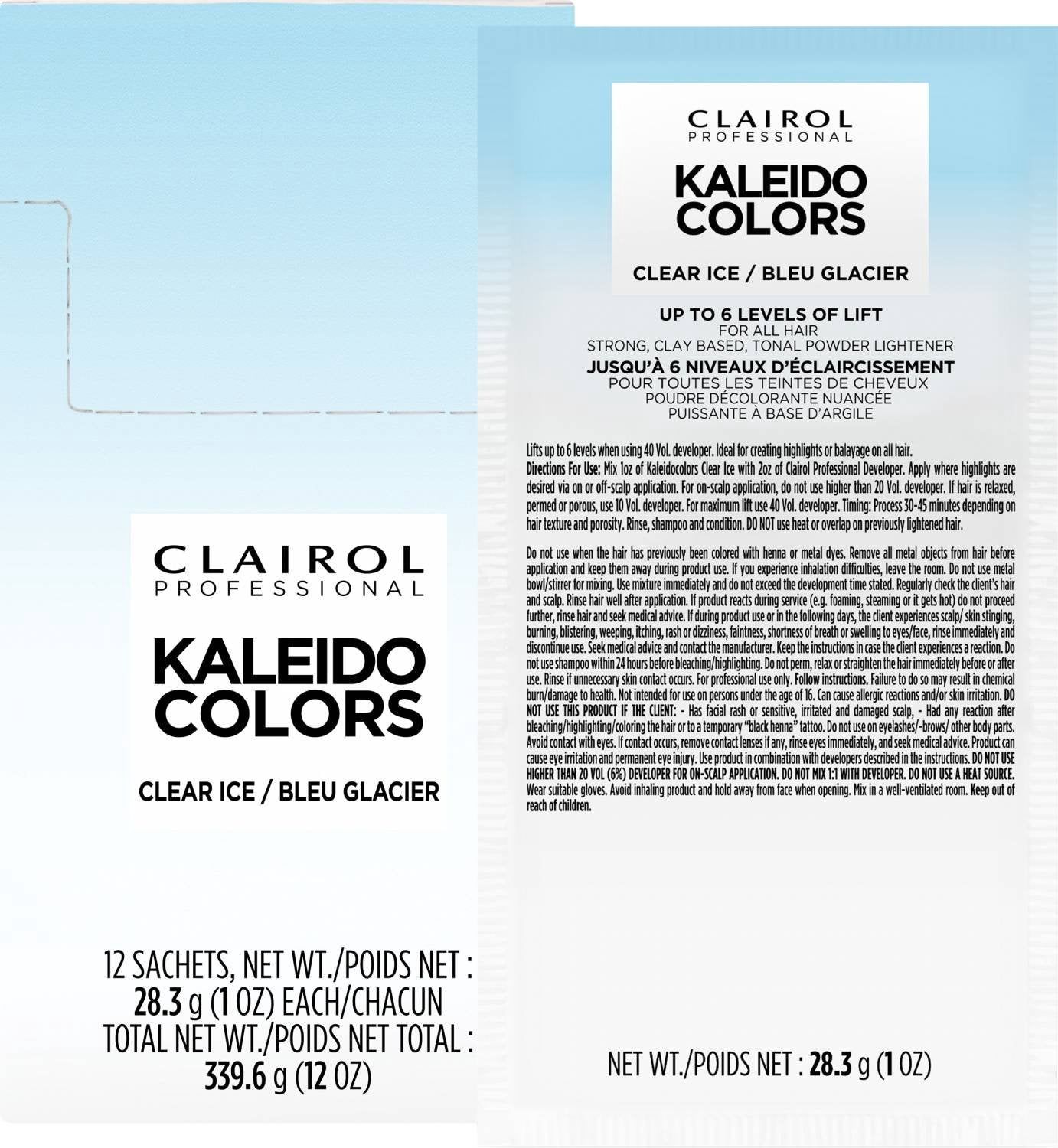 KALEIDOCOLORS CLEAR ICE 12/DP 1 OZ