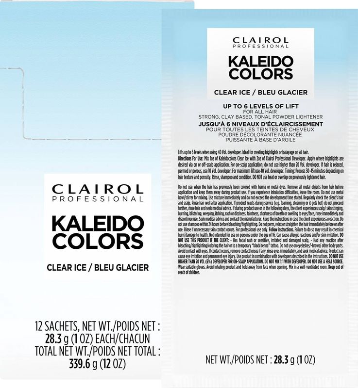 KALEIDOCOLORS CLEAR ICE 12/DP 1 OZ