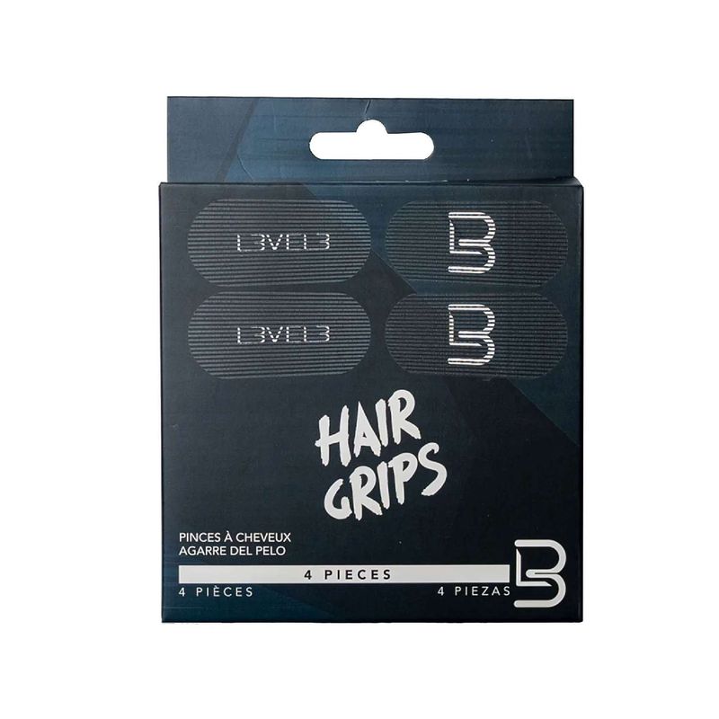 LEVEL3 4PC HAIR GRIPS 4 PC