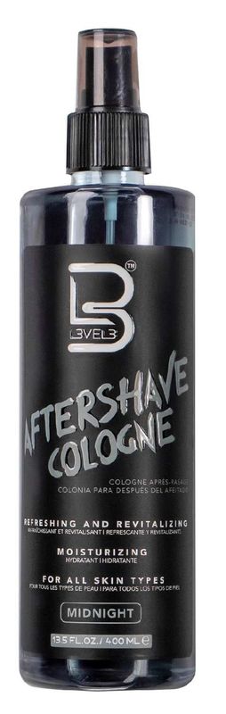 LEVEL3 AFTERSHAVE COLOGNE [MIDNIGHT] 13.5 OZ
