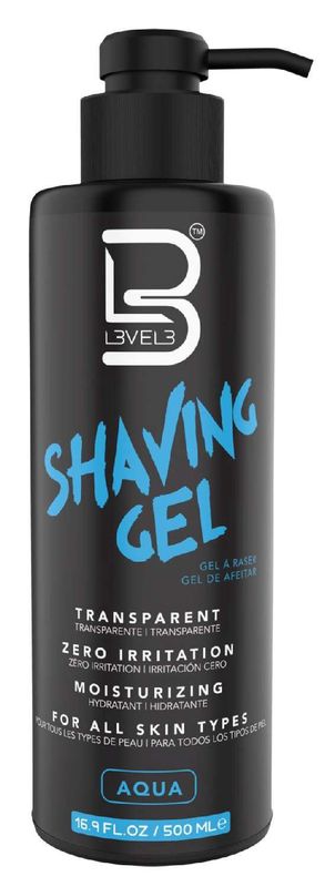 LEVEL3 SHAVING GEL [AQUA] 16.97 oz