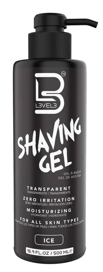 LEVEL3 SHAVING GEL [ICE] 16.97 OZ
