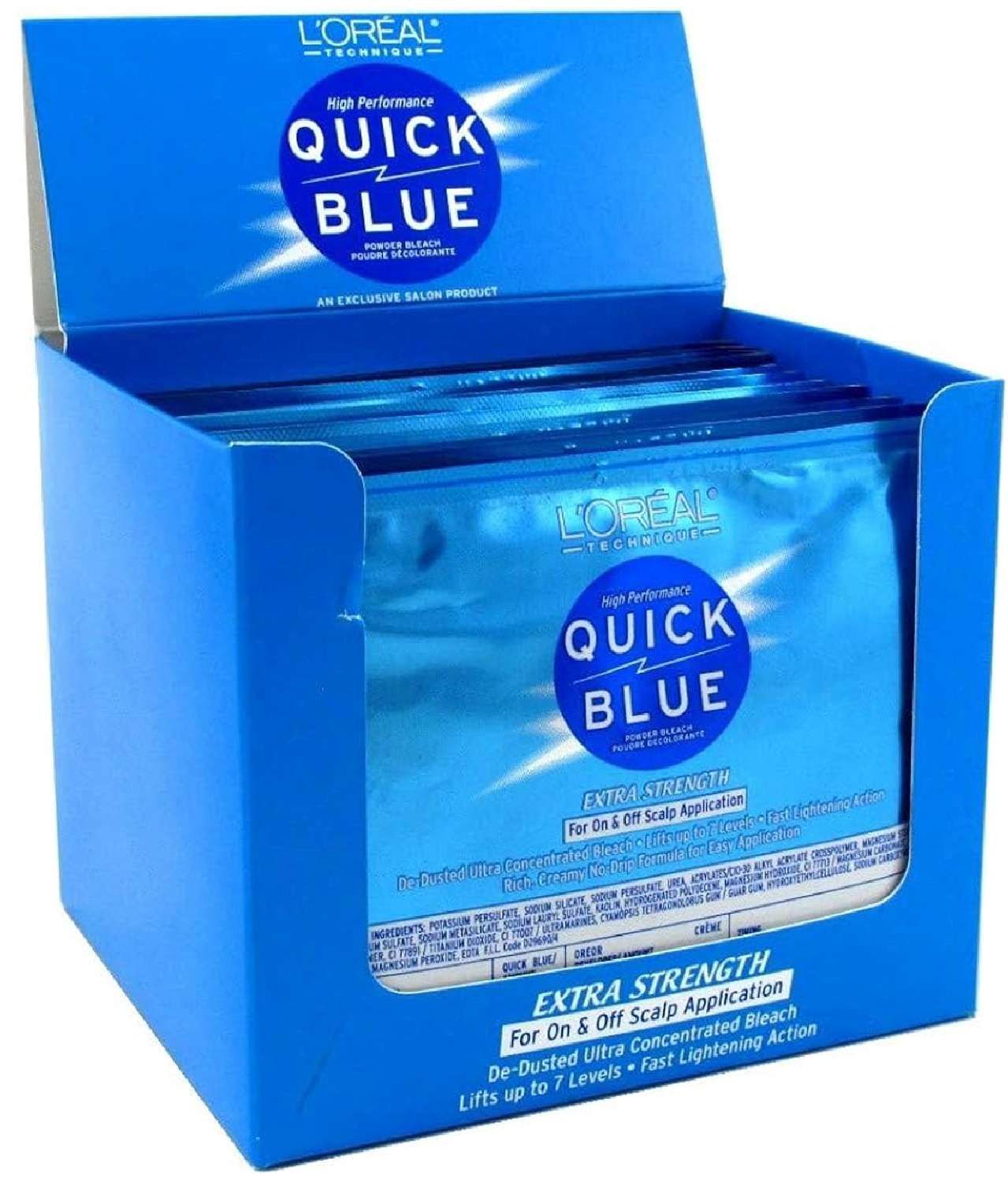 LOREAL QUICK BLUE PAC 12 PCS