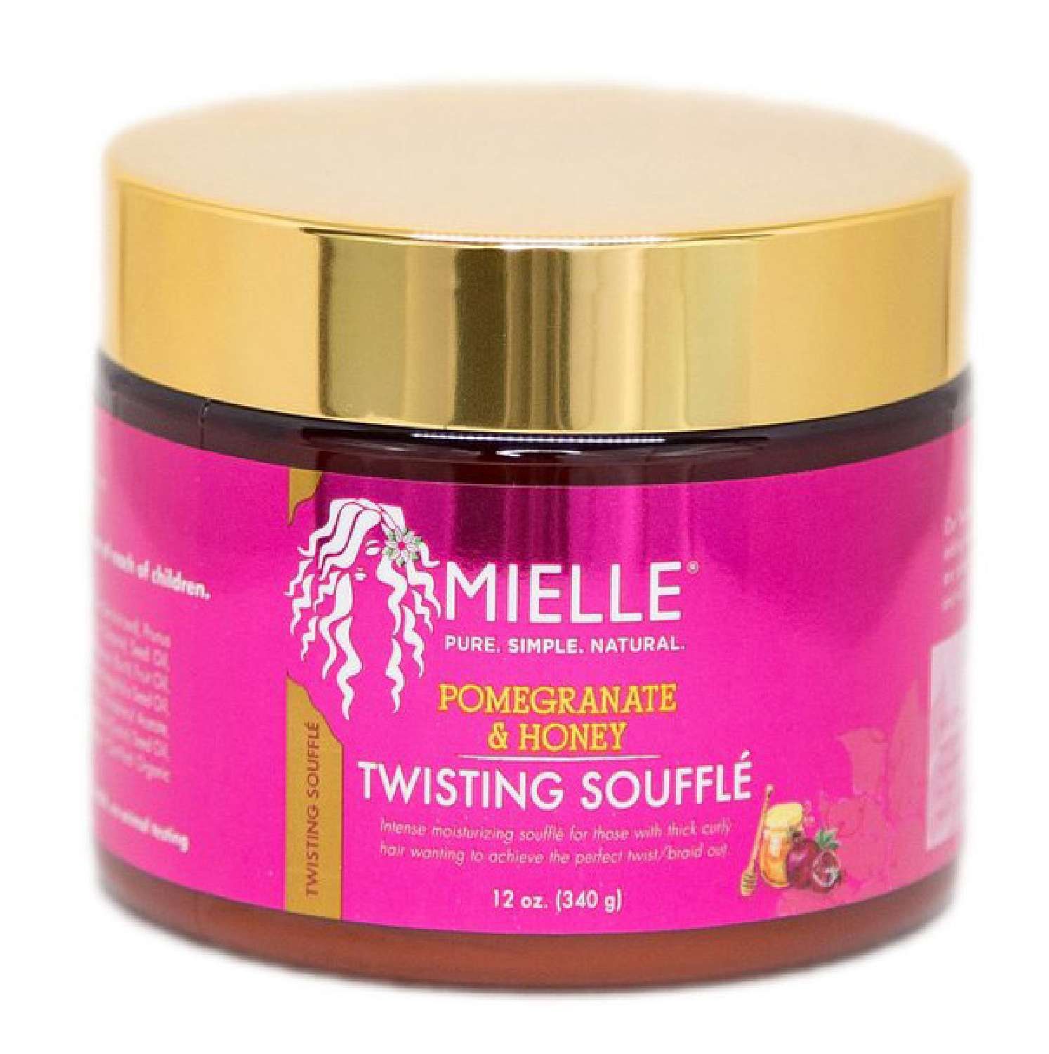 MIELLE POM/HONEY TWIST SOUFFLE 12 OZ