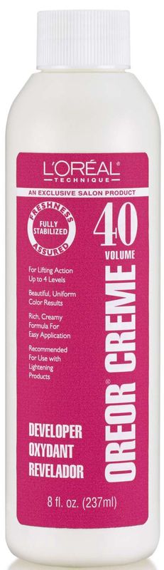 OREOR CREME DEV [40 VOL] 8 OZ