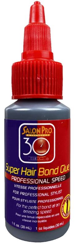 SALON PRO 30 SEC HAIR BONDING GLUE 1 OZ