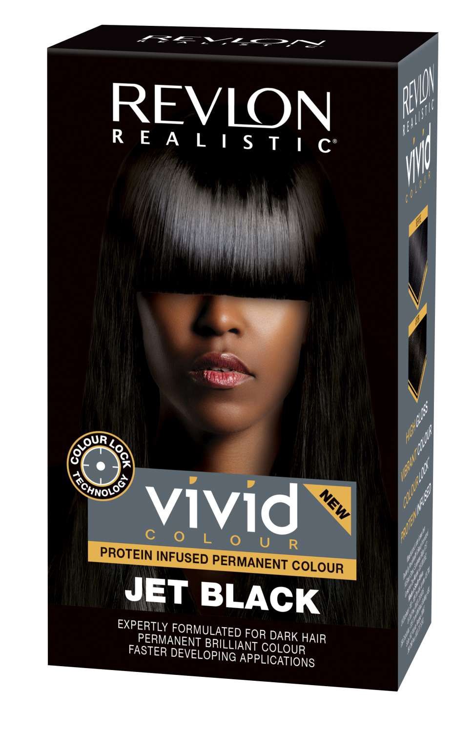 REVLON VIVID H/C JET BLACK KIT