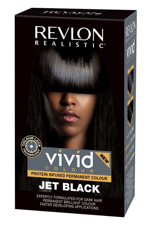 REVLON VIVID H/C JET BLACK KIT