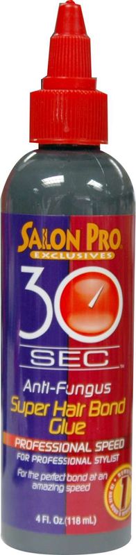SALON PRO 30 SEC HAIR BONDING GLUE 4 OZ