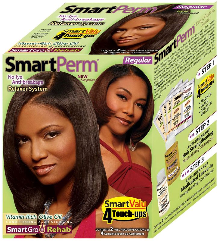 SMART PERM NO-LYE RELAXER 4 TOUCH [REG] KIT
