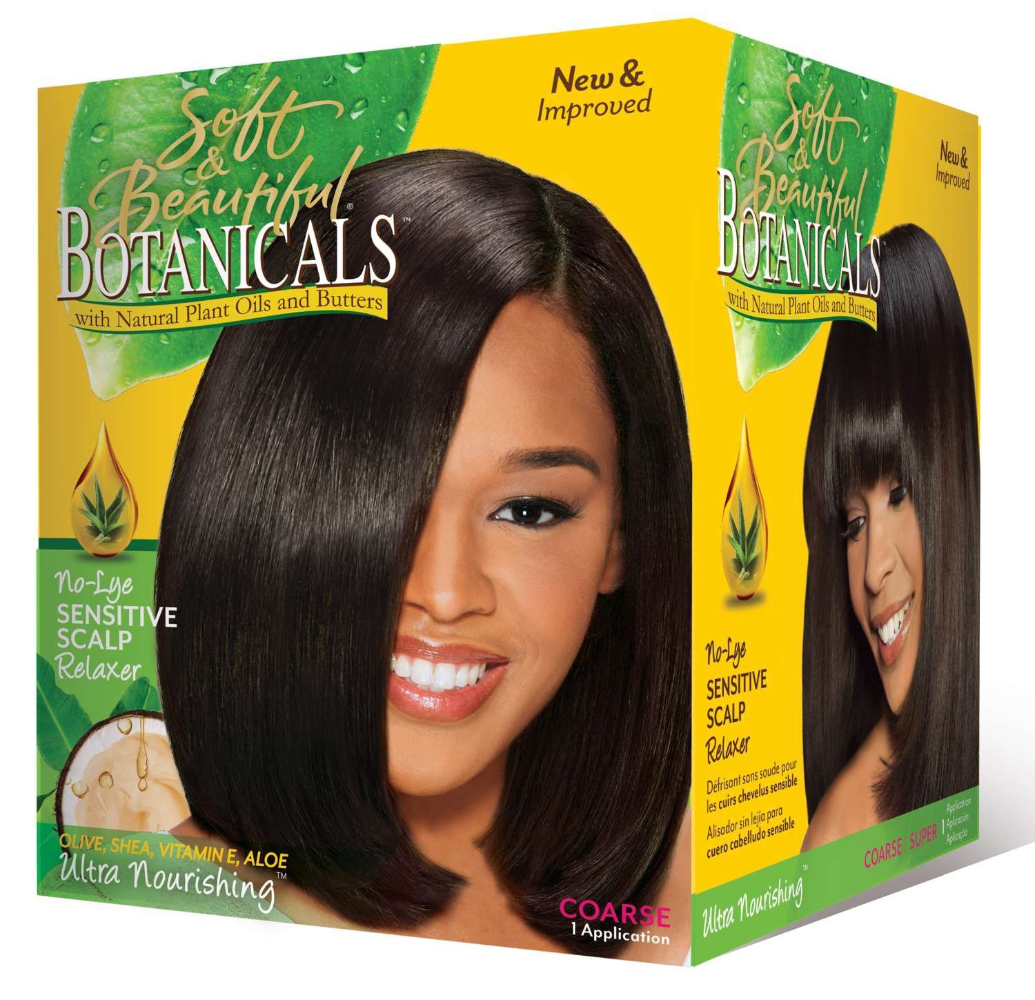 SNB BOTANICALS NO-LYE RELAXER [COARSE] KIT