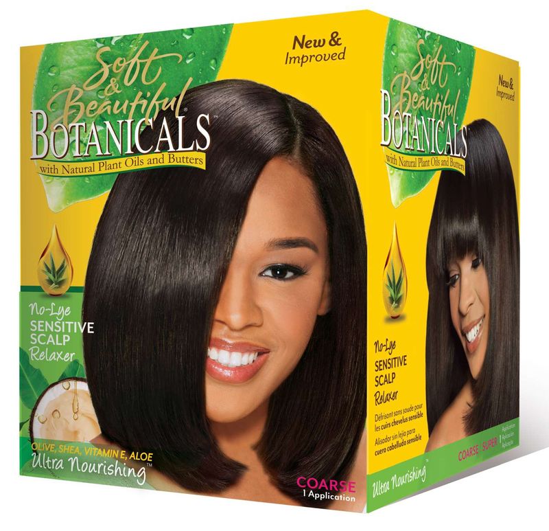 SNB BOTANICALS NO-LYE RELAXER [COARSE] KIT