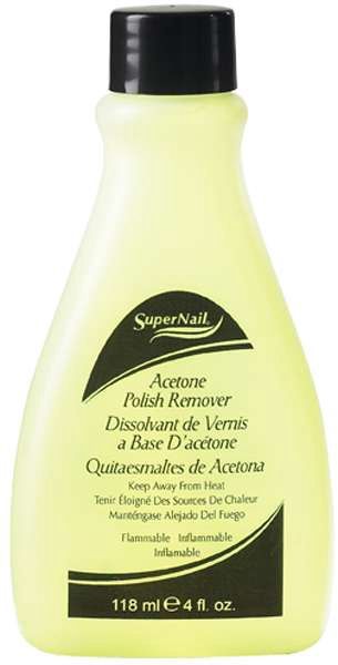 SUPER NAIL POLISH REMOVER REG ACETONE 4 OZ
