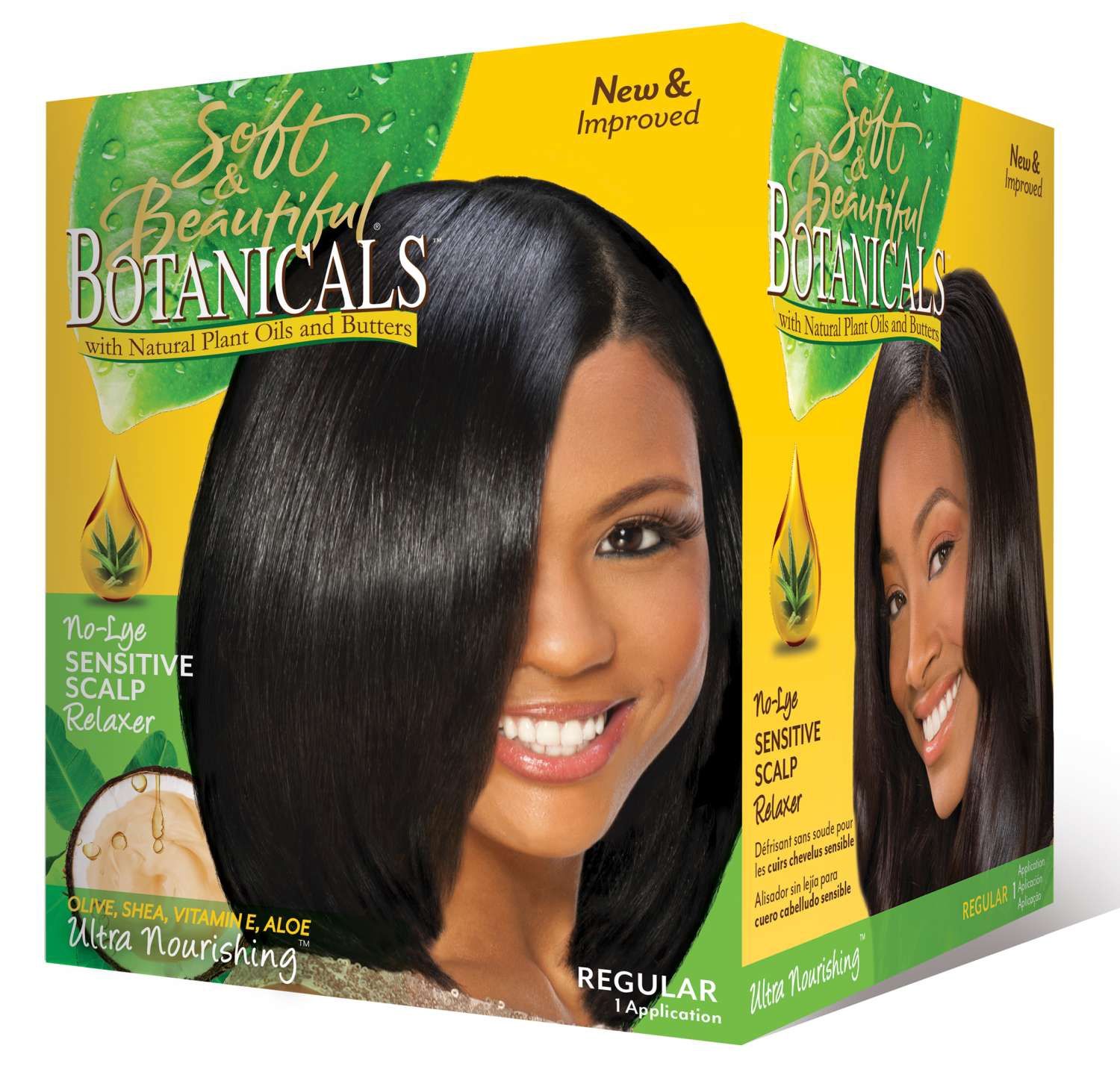 SNB BOTANICALS NO-LYE RELAXER [REGULAR] KIT