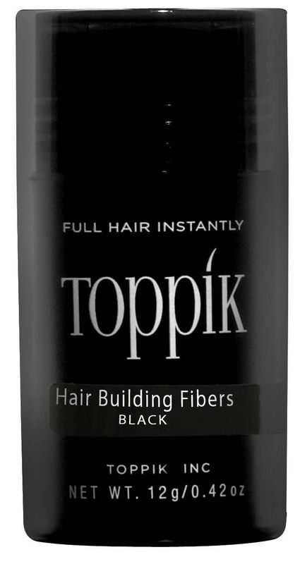TOPPIK HAIR FIBER BLACK 12GM 0.42 OZ