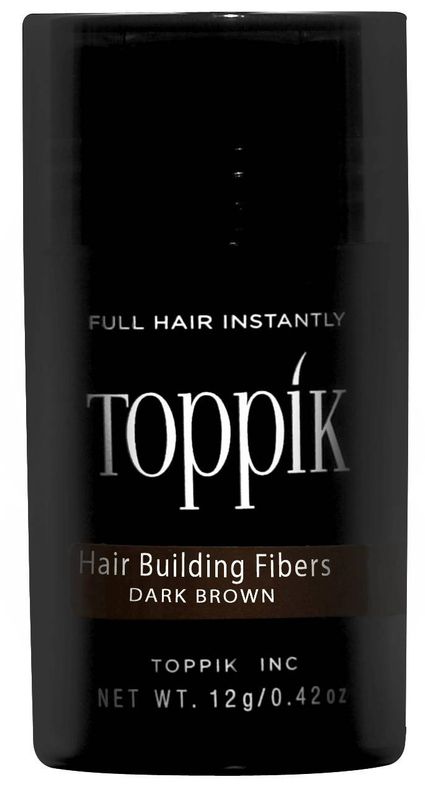 TOPPIK HAIR FIBER DARK BROWN 12GM 0.42 OZ