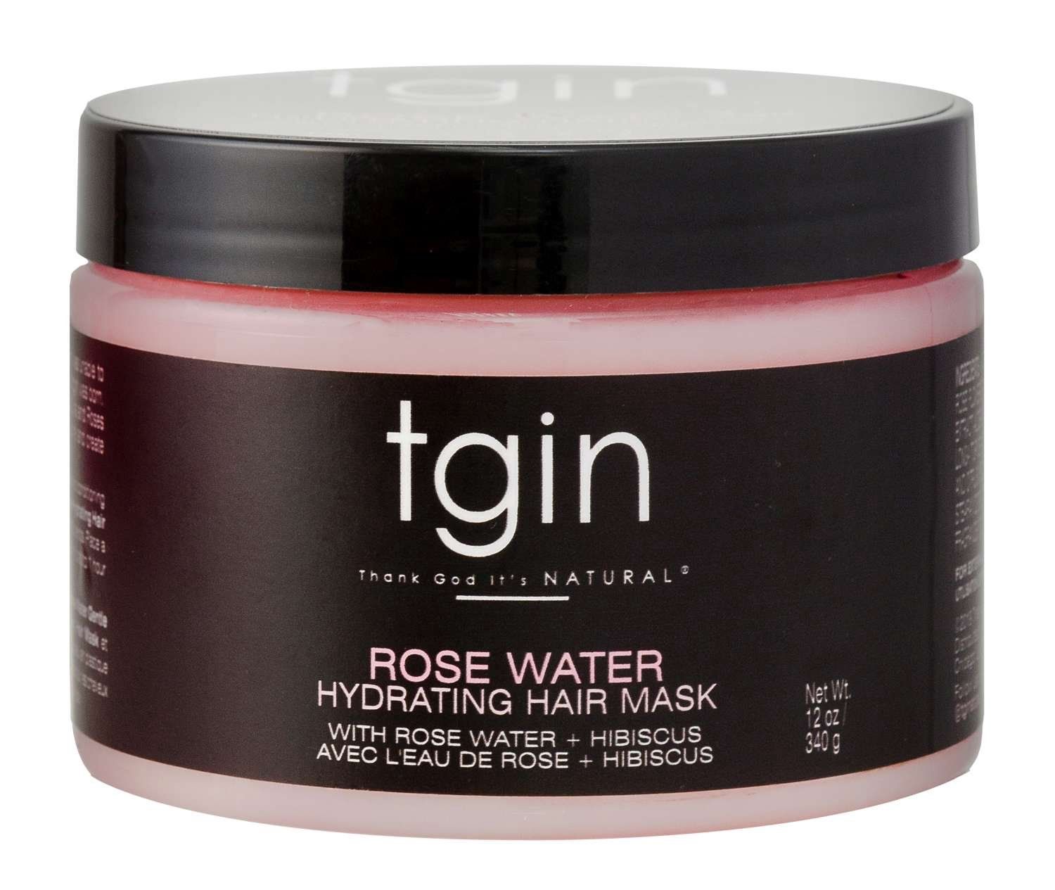 TGIN ROSE WATER HYDRATING HAIR MASK 12 OZ