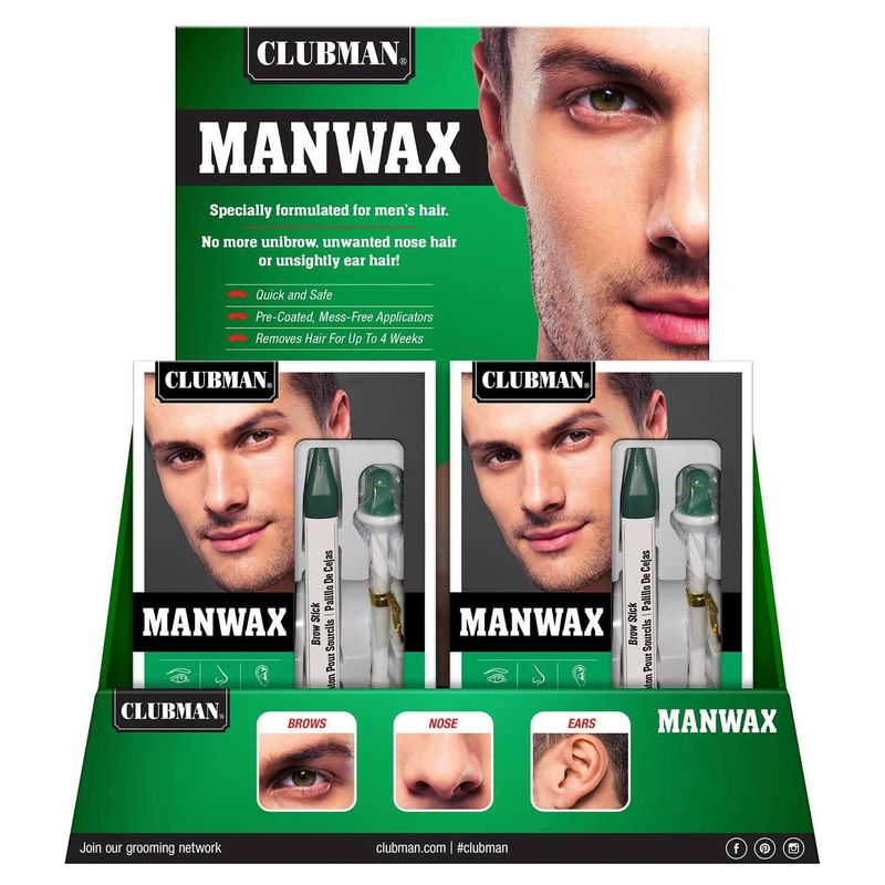 CMAN MANWAX 6 PCS DISPLAY 0.21 OZ