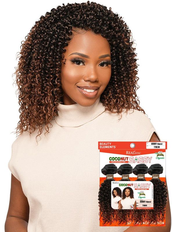 REALISTIC COCONUT SASSY JERRY 4 PCS (HI HEAT)“