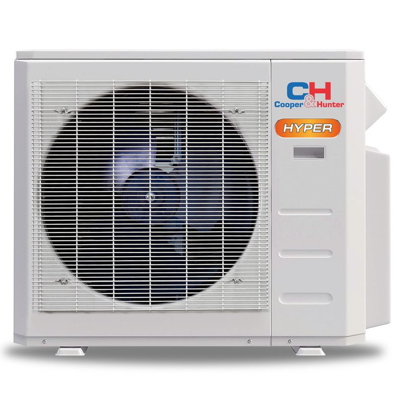 Cooper &amp; Hunter 6K BTU (0.5 Ton) Hyper Heat Single-Zone Outdoor Unit (230V)