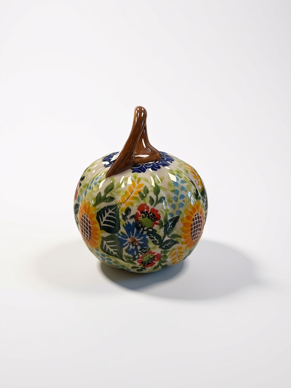 Lidia's Polish Pottery - Mini Pumpkin A