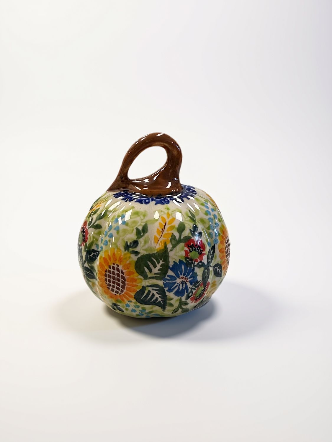 Lidia's Polish Pottery - Mini Pumpkin A