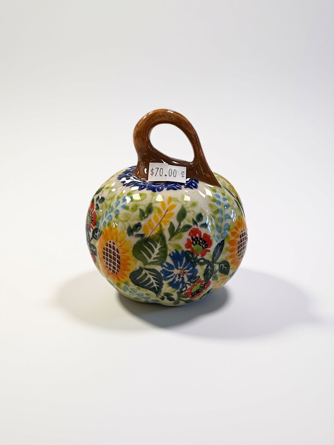 Lidia's Polish Pottery - Mini Pumpkin A