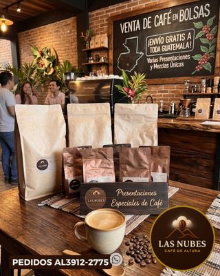 Café Las Nubes 12 oz molido – Proceso Natural Guatemala Nuevo Oriente