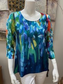 Multi-Colored Blouse, Size: S