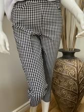 Tribal Check Capri