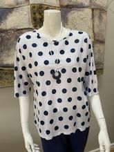 Polka Dot Top With Necklace