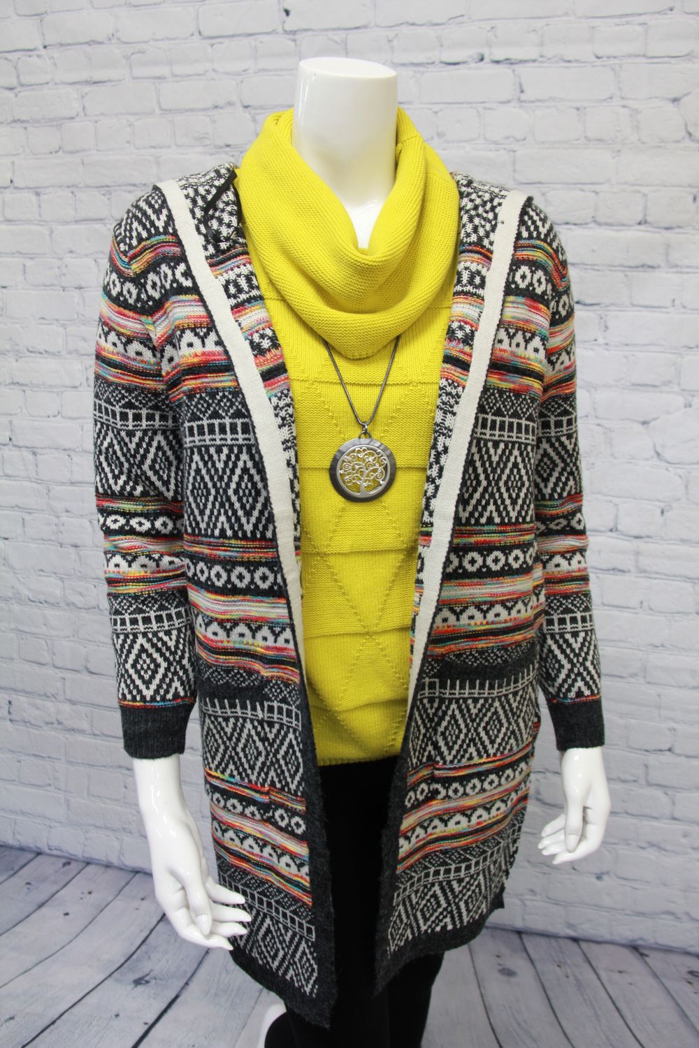 Global Knit Cardigan, Size: S