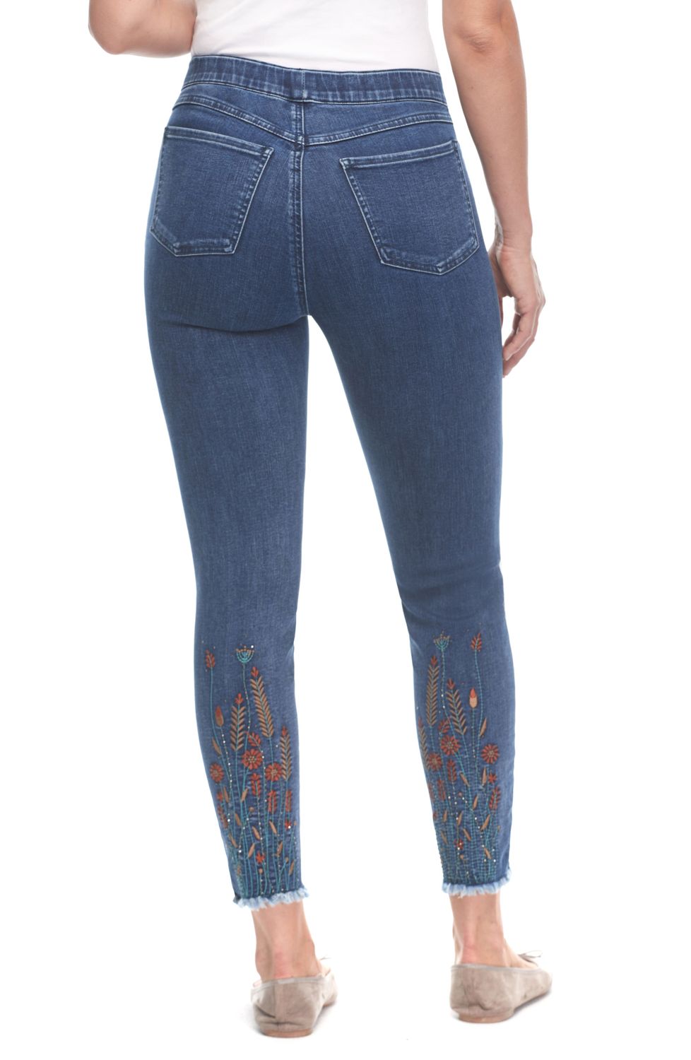 Pull-on Slim Ankle Pant
