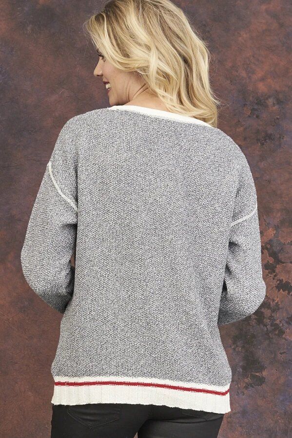 Alessandra Collegiate Pullover, Size: XS