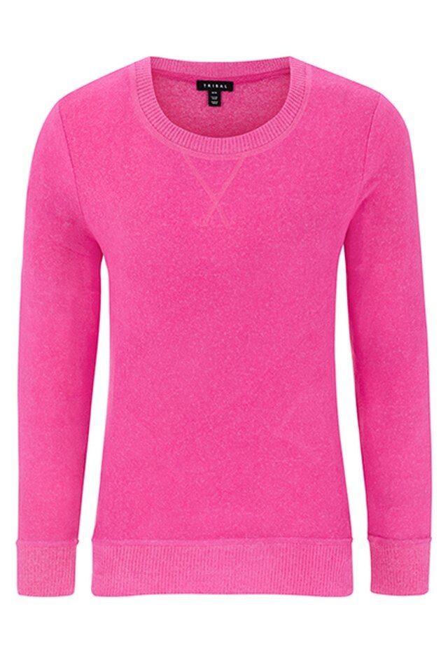 Long Sleeve Crew Neck Top