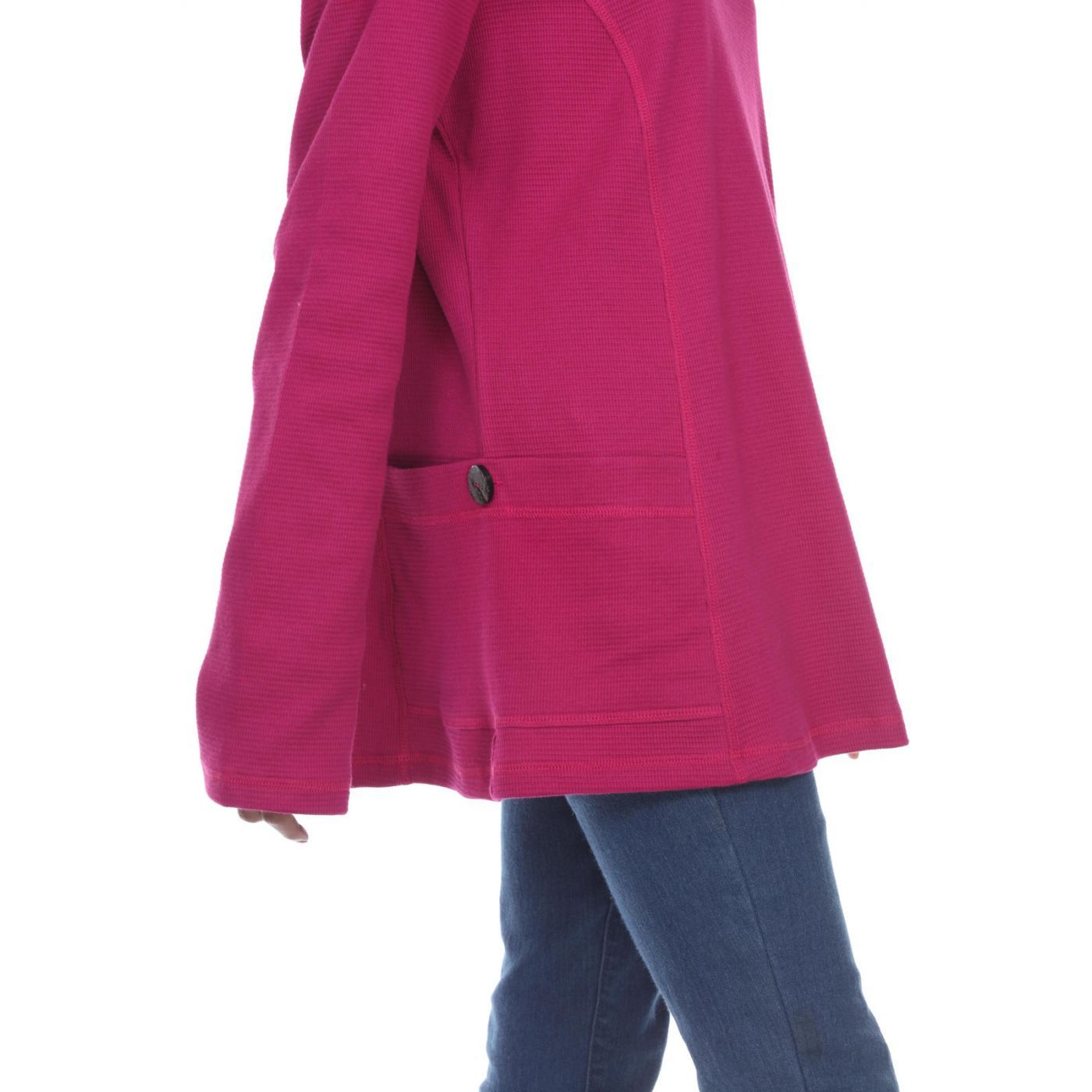 Born To Wander Tunic, Color: Mulberry, Size: XS