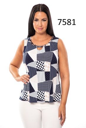 Sleeveless Bali Top, Size: XS